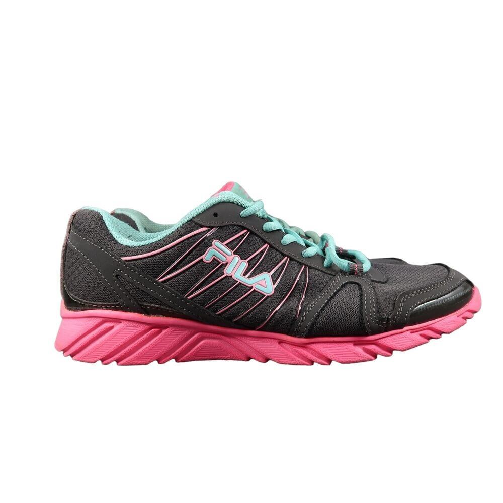 Fila Shoes Womens 11 Athletic Trainer Casual Active Sneakers Run Walk Grey Blue